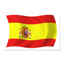 Spain Flag Poster Print by LivingFlags2 Spain Flag Poster Print