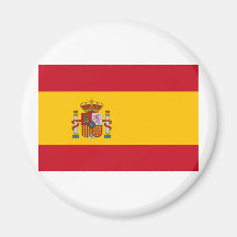 Spain Flag Products Magnet