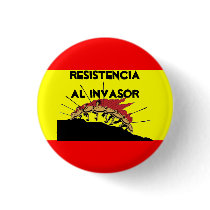 Spain Flag  Resistencia al invasor buttons