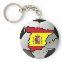 Spain futbol key chains