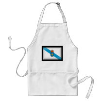 Spain Galicia Flag aprons