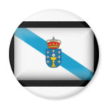 Spain Galicia Flag magnets