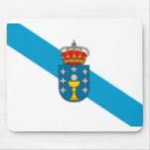 Spain-Galicia Flag Mousepad