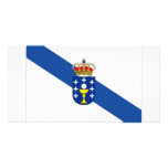 Spain Galicia Flag Picture Card