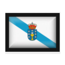 Spain Galicia Flag postcards