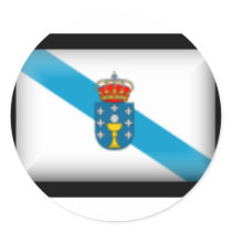 Spain Galicia Flag stickers