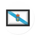 Spain Galicia Flag stickers
