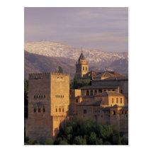 Spain, Granada, Andalucia The Alhambra, 2 Postcards