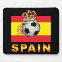 Spain King Of Football Mousepads
