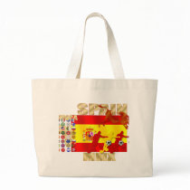 Spain Large España Flag Raging bull Toro Gifts bags by SoccerJersey Spain Large España Flag Raging bull Toro Gifts bags