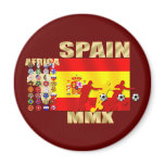 Spain Large flag Africa MMX soccer futbol gifts magnets