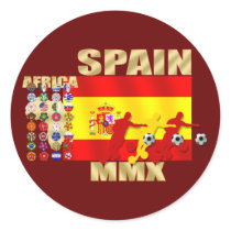 Spain Large flag Africa MMX soccer futbol gifts stickers
