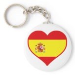 Spain Love keychains