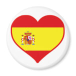 Spain Love magnets