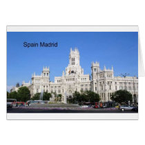 Spain, Madrid City Hall Plaza de Cibeles (St.K) Greeting Card