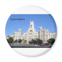 Spain, Madrid City Hall Plaza de Cibeles (St.K) magnets by stamos1972 Spain, Madrid City Hall Plaza de Cibeles (St.K) magnets