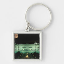 Spain, Madrid, Royal Palace and Plaza de Keychains