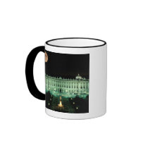 Spain, Madrid, Royal Palace and Plaza de Coffee Mug