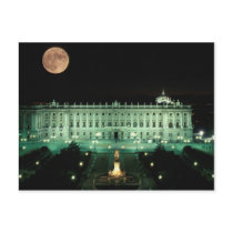 Spain, Madrid, Royal Palace and Plaza de Post Card
