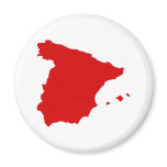 Spain Map magnets