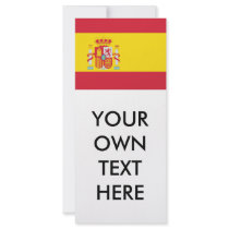 Spain rack cards by flagshirts Spain rack cards