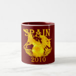Spain Road to Europe soccer futbol gifts ideas Coffee Mugs