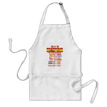 Spain Road to Victory 2010 World Champions art Apron
