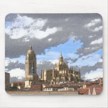 Spain-Salamanca Cathedral Mouse Pads