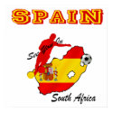 Spain see you in South Africa soccer gear posters