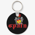 Spain Shield Keychain