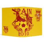 Spain Soccer 3 Ring Binders