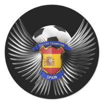 Spain Soccer Champions Sticker