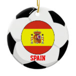 Spain Soccer Fan Ornament 2010 World Cup Champ