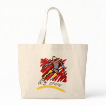 Spain Soccer Swoosh Bags & Totes