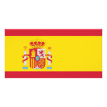 Spain / Spanish Flag Photo Card Template