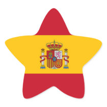 spain star sticker