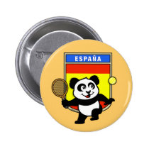 Spain Tennis Panda buttons