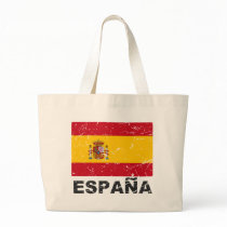 Spain Vintage Flag bags by allworldtees Spain Vintage Flag bags