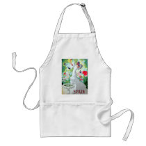Spain Vintage Image Aprons