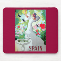 Spain Vintage Image Mousepad