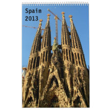 Spain Wall Calendar