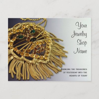 Jewelry Postcard