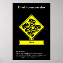 Spam Information Security Awareness Poster