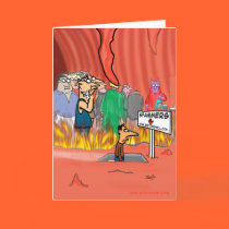 Spammer In Hell Cartoon - Funny Birthday cards