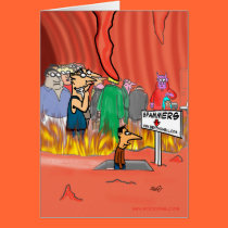 Spammer In Hell Cartoon - Funny Birthday cards