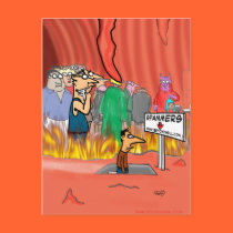 Spammer In Hell Cartoon - Funny postcards