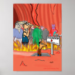 Spammer In Hell Cartoon - Funny posters