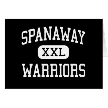 Spanaway - Warriors - Junior - Tacoma Washington Greeting Card