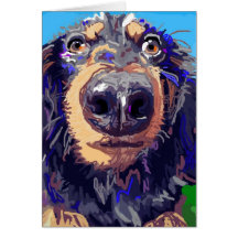 Spaniel Digital Drawing Card