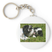 Spaniel Fun Key Chain
